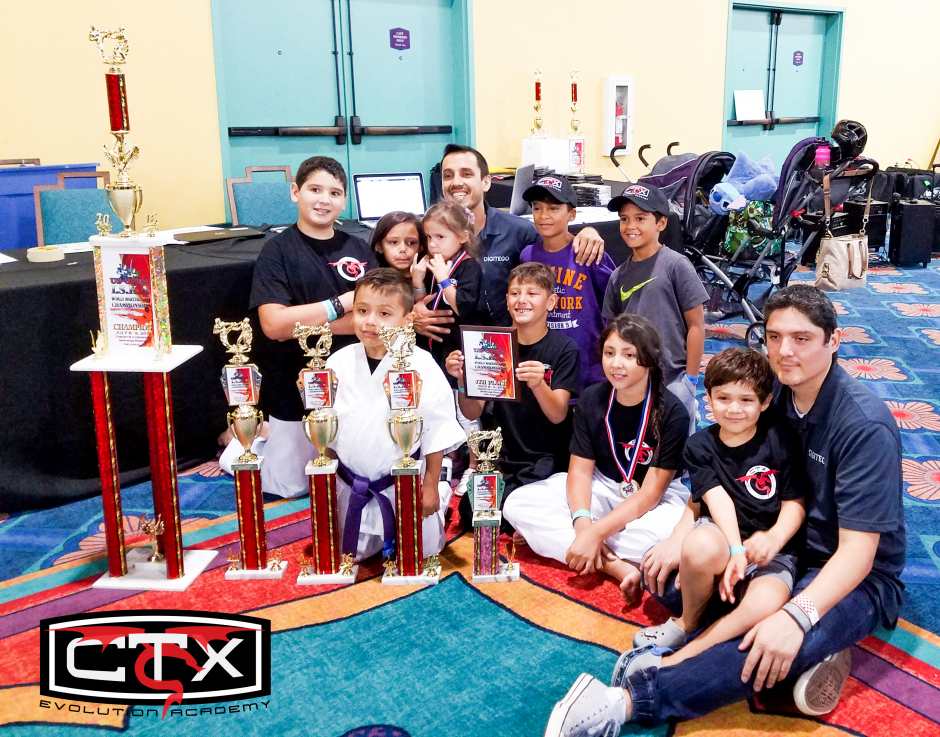 July 2016 – CTX Academy champions at the 2016 US Open Martial Arts Tournament