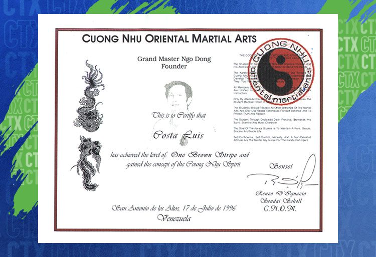 July 17th, 1996 – One Brown Diploma